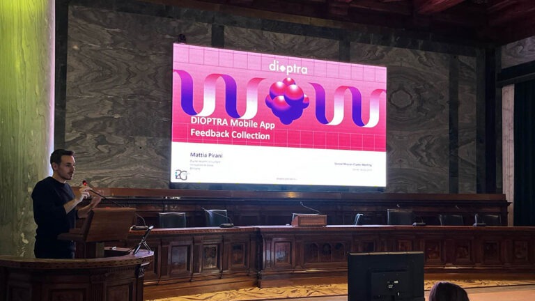 Presentation of the DIOPTRA project, with a particular focus on the DIOPTRA application for behavior monitoring and change in relation to CRC risk factors