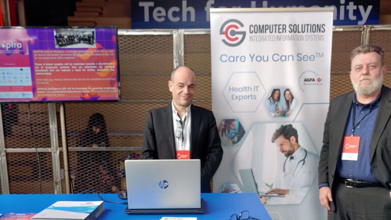 CSCY's booth at the Innovent Forum 2024