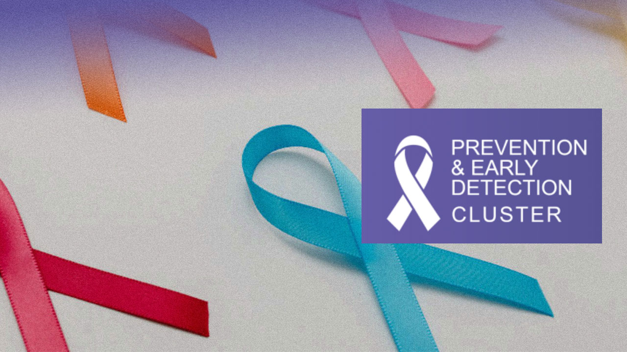 Banner for the Prevention and Early Detection Cluster of projects