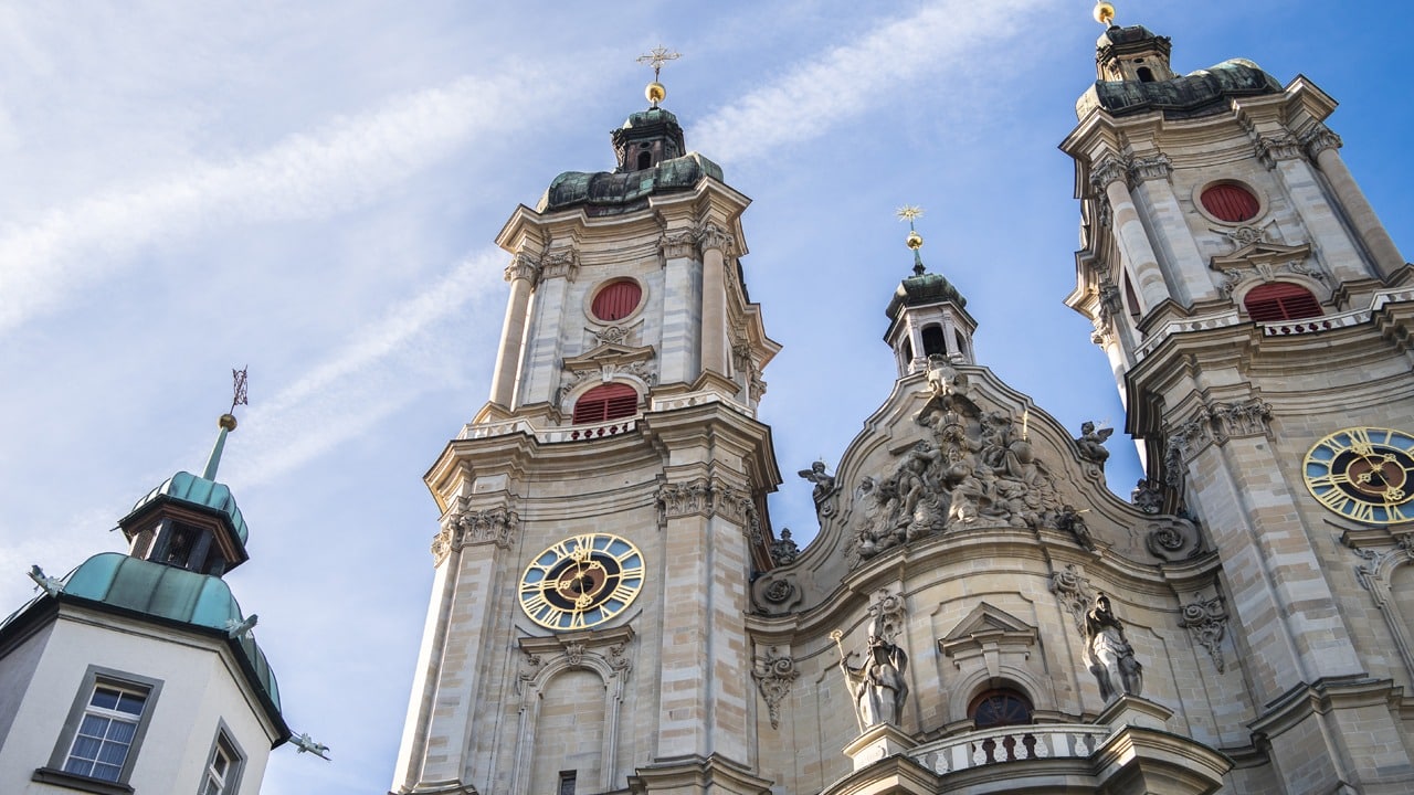 The Cathedral of St. Gallen, Switzerland