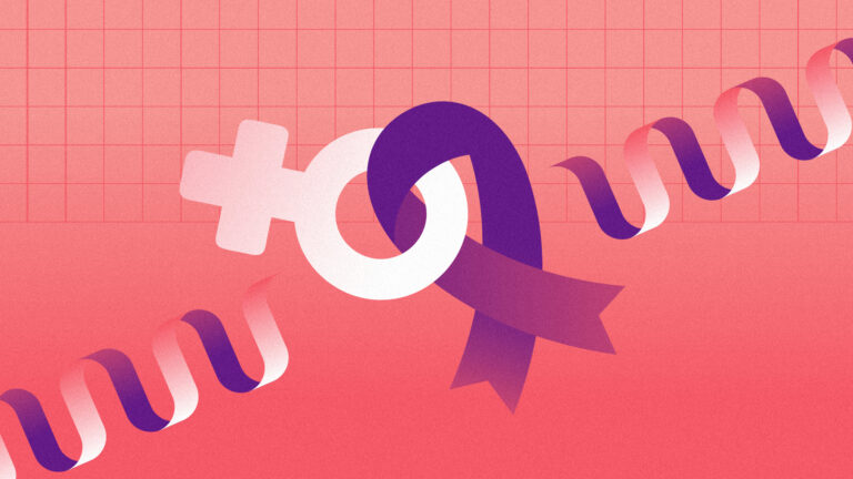 A symbolic representation of women and cancer issues