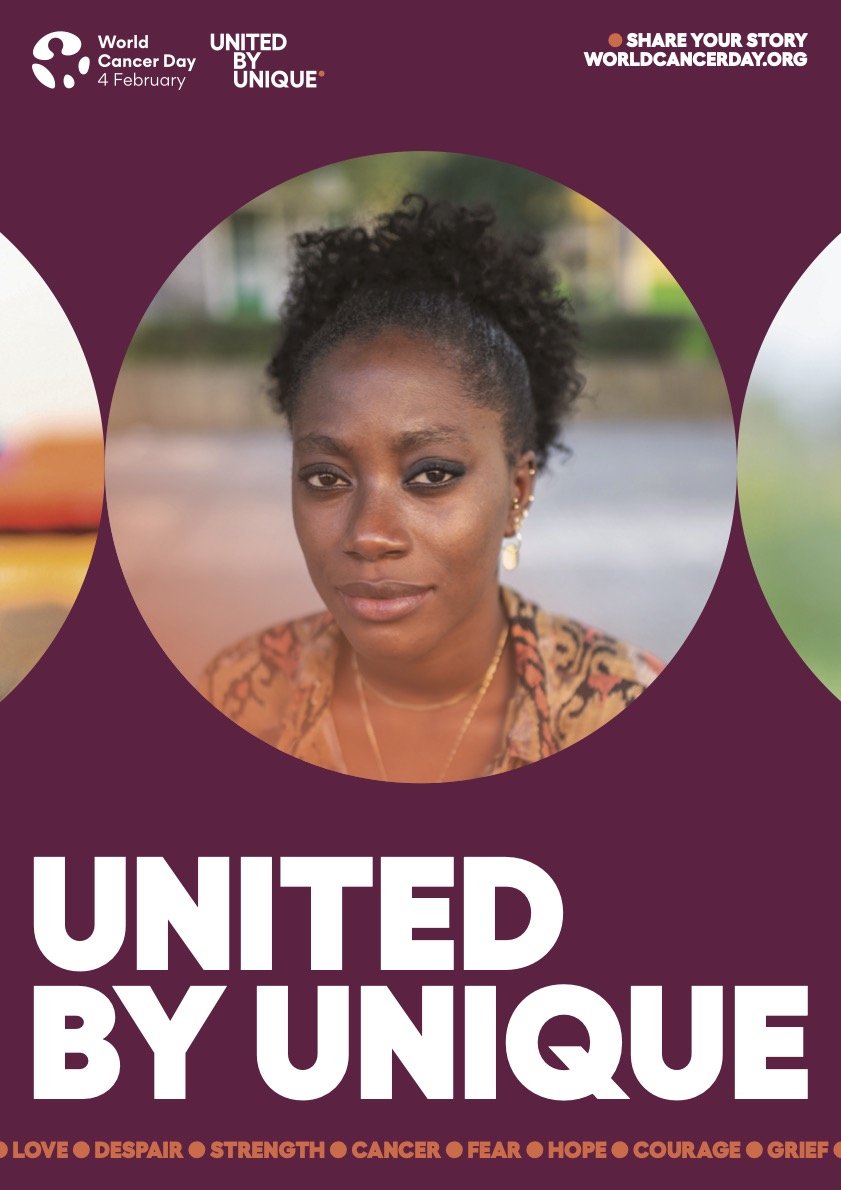 World Cancer Day campaign poster